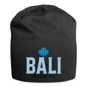 Bali - Jersey-Beanie - Schwarz - Vorne