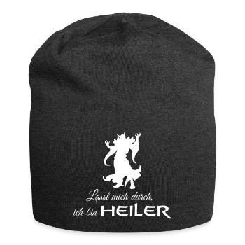 Magier Heiler Fantasy - Jersey-Beanie - Anthrazit - Vorne