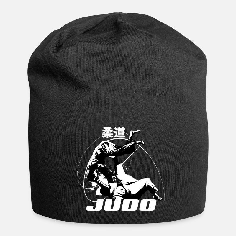 judo - Jersey Beanie - black