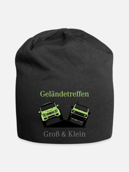 Gross & Klein Geländewagen Treffen - Jersey-Beanie - Schwarz