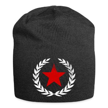 Red Star - Jersey Beanie - charcoal grey - Front