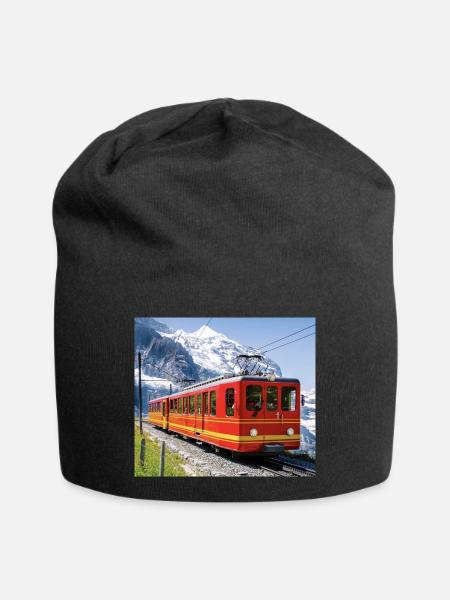 Jungfraujoch - Jersey Beanie - black