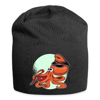 Octopus admiral by the Manzanita’s - Bonnet en jersey - noir - Devant