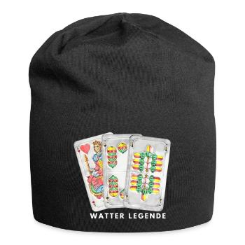 Watter Legende Watten Max Belle Spitz Maschine - Jersey-Beanie - Schwarz - Vorne