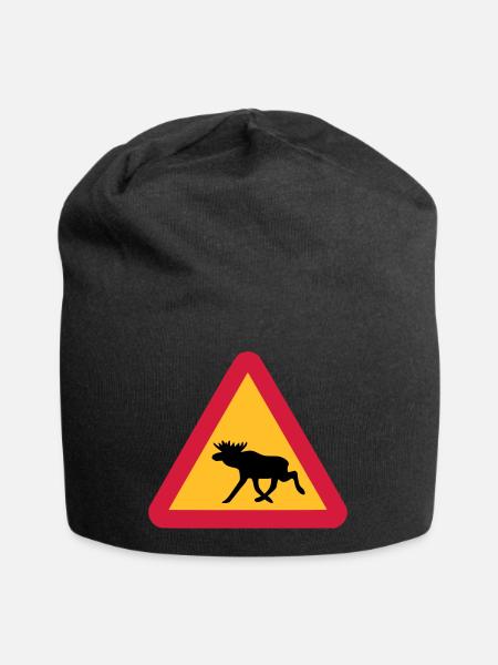 élan - Bonnet en jersey - noir