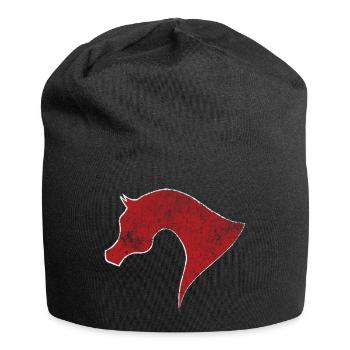 arabic horse - Jersey Beanie - black - Front
