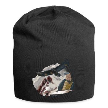 Bearded Vulture Dagmar Recka Bavaria Wally - Jersey Beanie - black - Front