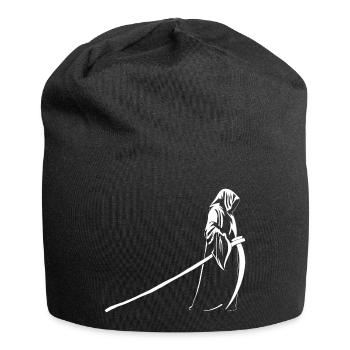 sensenmann - Jersey-Beanie - Schwarz - Vorne
