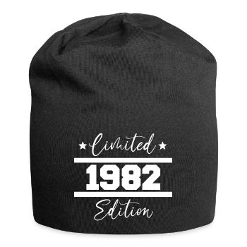 Limited Edition Geboren 1982 40. Geburtstag - Jersey-Beanie - Schwarz - Vorne