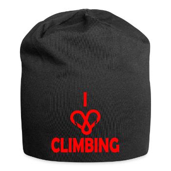 climbing - Jersey-Beanie - Schwarz - Vorne