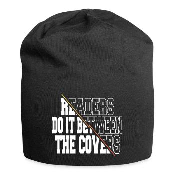 bookish stuff readers book quotes - Jersey Beanie - black - Front