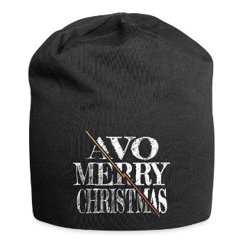 Couples Geek present bedroom Bubaprints - Jersey Beanie - black - Front