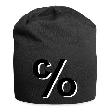 Domaines du PDG - Bonnet en jersey - noir - Devant