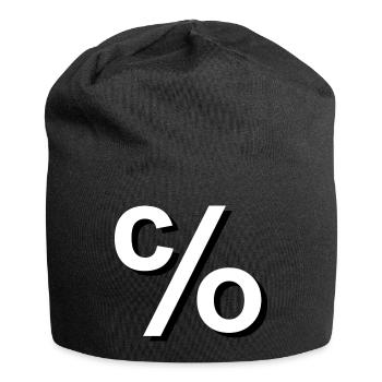 Domaines du PDG - Bonnet en jersey - noir - Devant