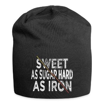 present basketball love churrascada volleyball - Jersey Beanie - black - Front