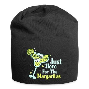 Just Here For The Margaritas Cinco De Mayo Party - Jersey-Beanie - Schwarz - Vorne
