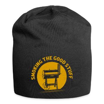 Smoking The Good Stuff Grilling BBQ Smoker - Jersey-Beanie - Schwarz - Vorne