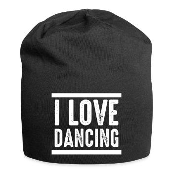Dancing Dance Music - Jersey Beanie - black - Front