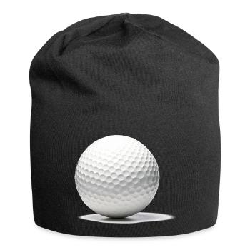 The golf ball. - Jersey Beanie - black - Front