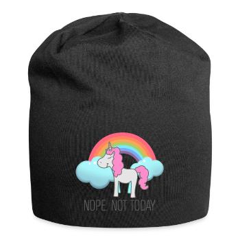 Nope. Not today - Jersey Beanie - black - Front