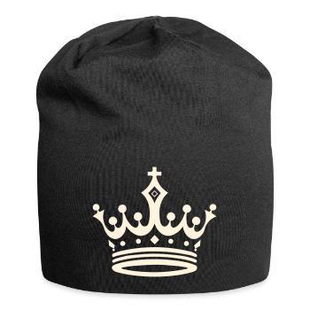 Crown of Elegance - Jersey Beanie - black - Front