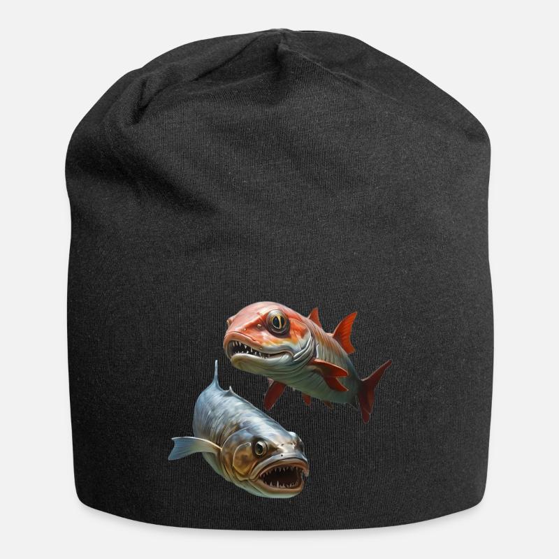 Amazonasfishing - Jersey-Beanie - Schwarz