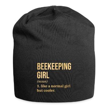 Imker - Jersey-Beanie - Schwarz - Vorne