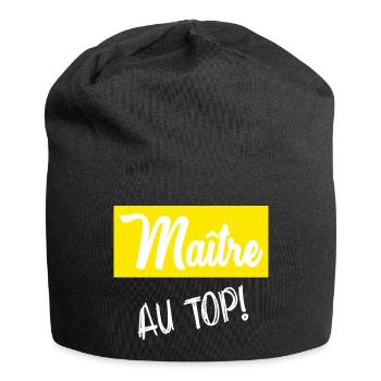 MASTER. MASTER. HUMOR - Jersey Beanie - black - Front