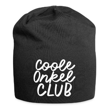 Coole Onkel Club - Jersey-Beanie - Schwarz - Vorne
