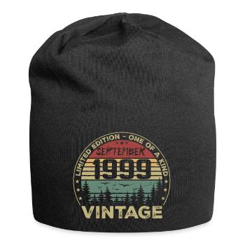 September 1999 Vintage Birthday Gift 1999 - Jersey Beanie - black - Front