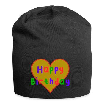 30. 30 ANS. 30e ANNIVERSAIRE. ANNIVERSAIRE 30 ANS. - Bonnet en jersey - noir - Devant