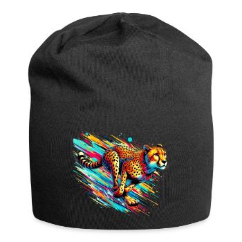 Guépard - Bonnet en jersey - noir - Devant