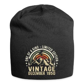 Dezember 1950 - Ausgezeichnet seit Dezember 1950 - Jersey-Beanie - Schwarz - Vorne