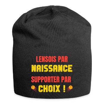 Lensois de cœur et de choix - Bonnet en jersey - noir - Devant