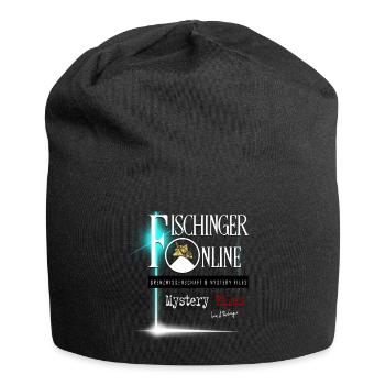 Fischinger Online en grand avec Mystery Files | abrégé - Bonnet en jersey - noir - Devant