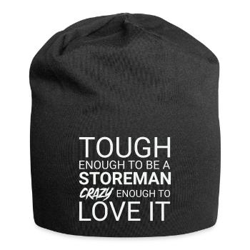 Storeman Crazy - Jersey Beanie - black - Front