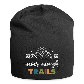 Trail Running - Never Enough Trails - Jersey Beanie - black - Front