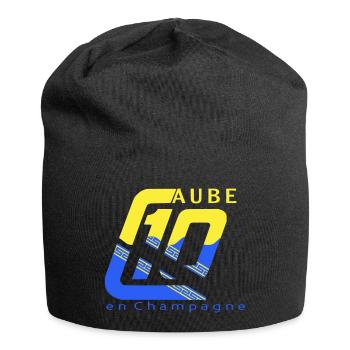 Logo 10 Aube - Bonnet en jersey - noir - Devant