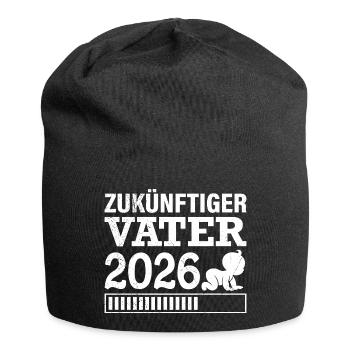 FUTURE DAD 2026 Fatherhood Funny - Jersey Beanie - black - Front