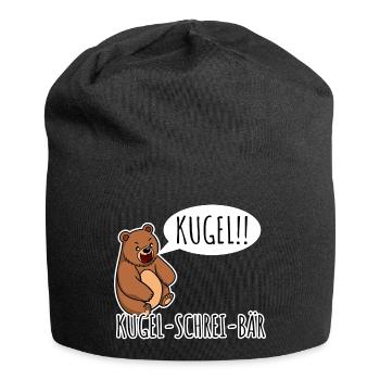 Bullet Scream Bear A bear that screams bullet! Random - Jersey Beanie - black - Front