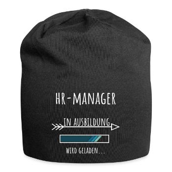 Personalmanagement Beruf Ausbildung HR-Manager - Jersey-Beanie - Schwarz - Vorne