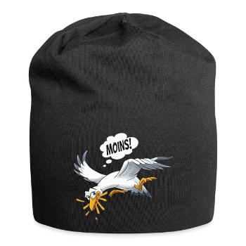 Boulderer Colorsplash Boulder Bouldern - Jersey-Beanie - Schwarz - Vorne