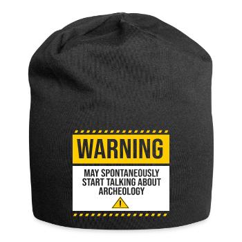archéologie - Bonnet en jersey - noir - Devant