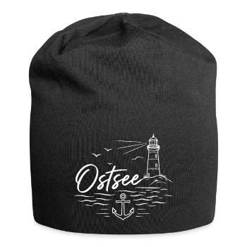 Ostsee - Jersey-Beanie - Schwarz - Vorne