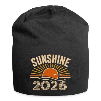 Été 2026 - Bonnet en jersey - noir - Devant