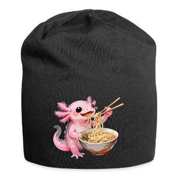 Ramen Axolotl - Bonnet en jersey - noir - Devant