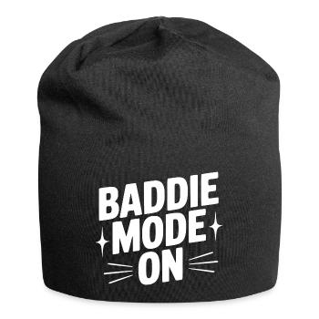 Mode méchant activé - Bonnet en jersey - noir - Devant