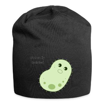 Naturally Isolated Cute Bacteria - Jersey Beanie - black - Front