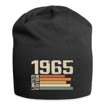 1965 Vintage - Retro 1965 Cadeau Anniversaire 1965 - Bonnet en jersey - noir - Devant