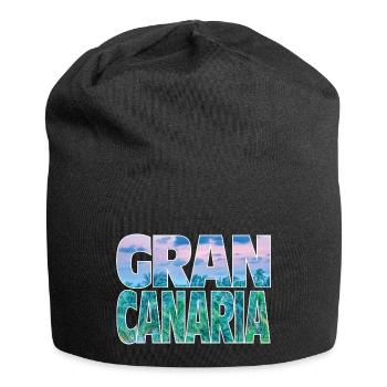 Gran Canaria - Jersey Beanie - black - Front
